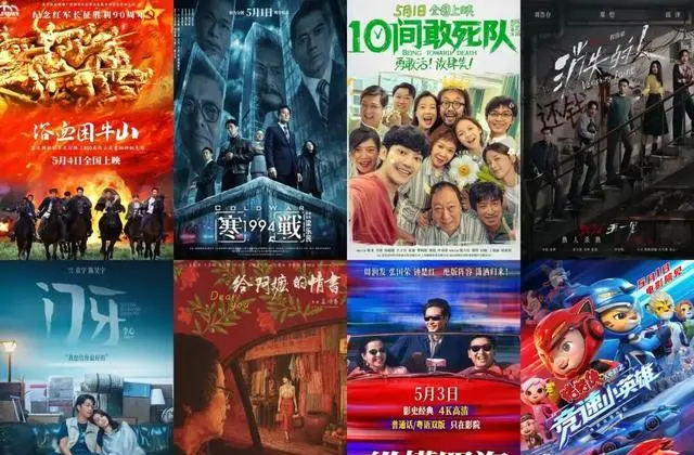 五一档票房破7后续讨论升温 _ 情报图 五一档票房破7后续讨论升温 _ 情报图