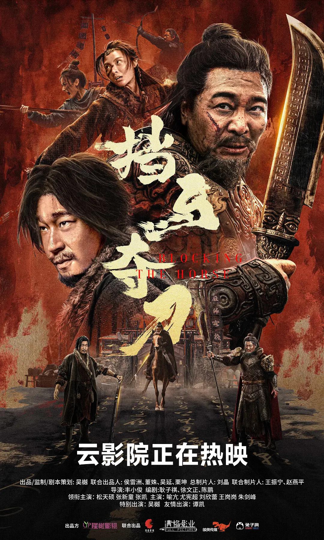 挡马夺刀海报