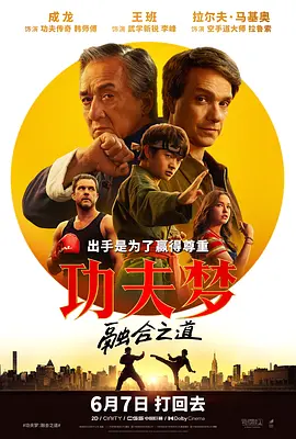 功夫梦:融合之道海报