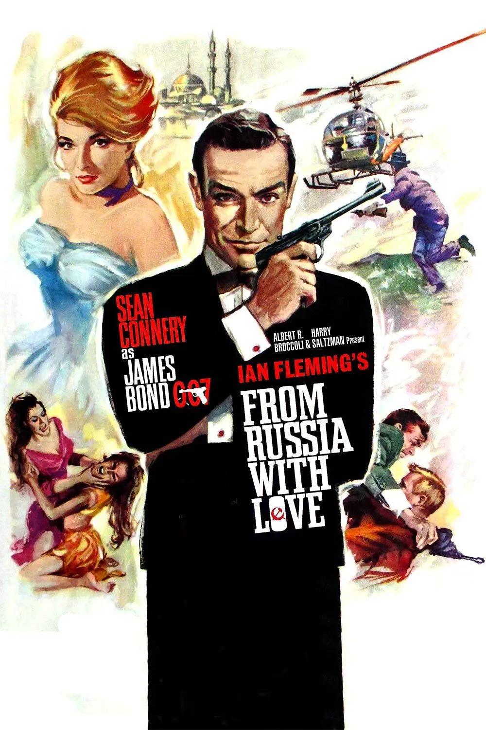 007之俄罗斯之恋1963海报