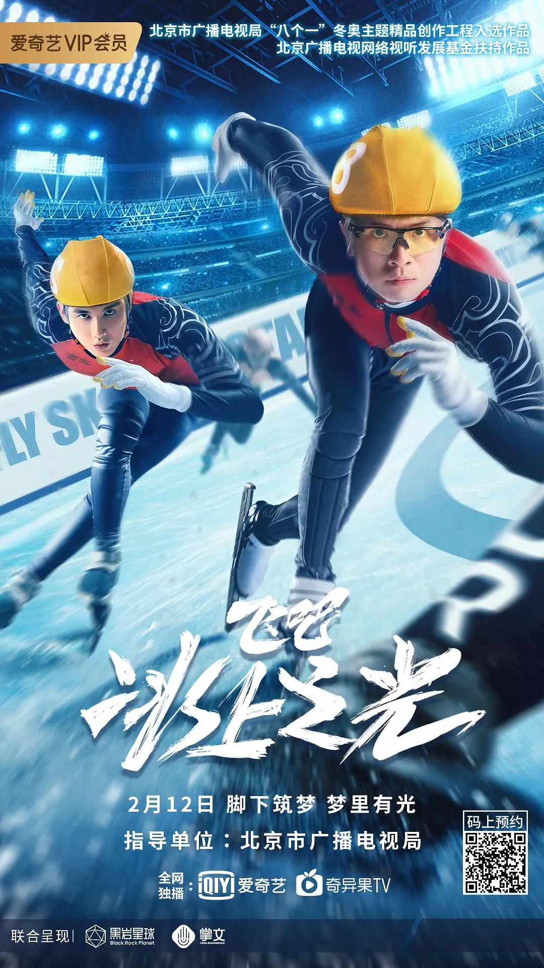 飞吧，冰上之光海报