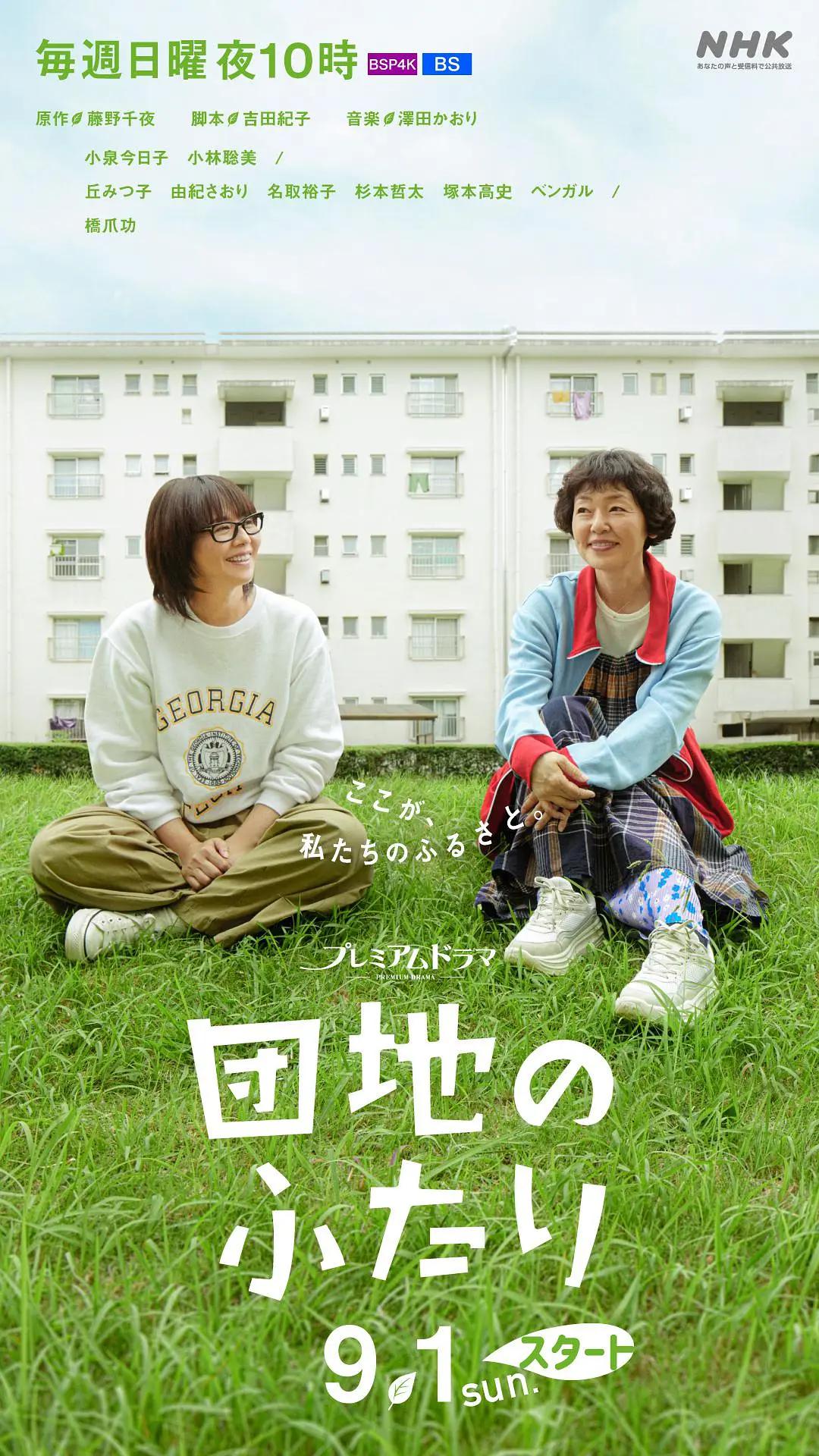 住宅区的两人海报
