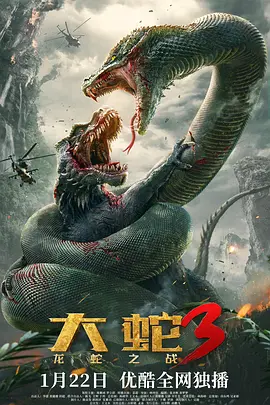大蛇3：龙蛇之战[电影解说]海报