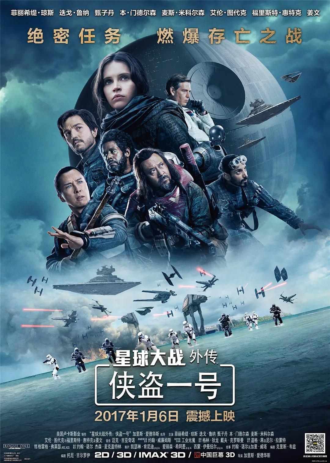 星球大战外传:侠盗一号海报