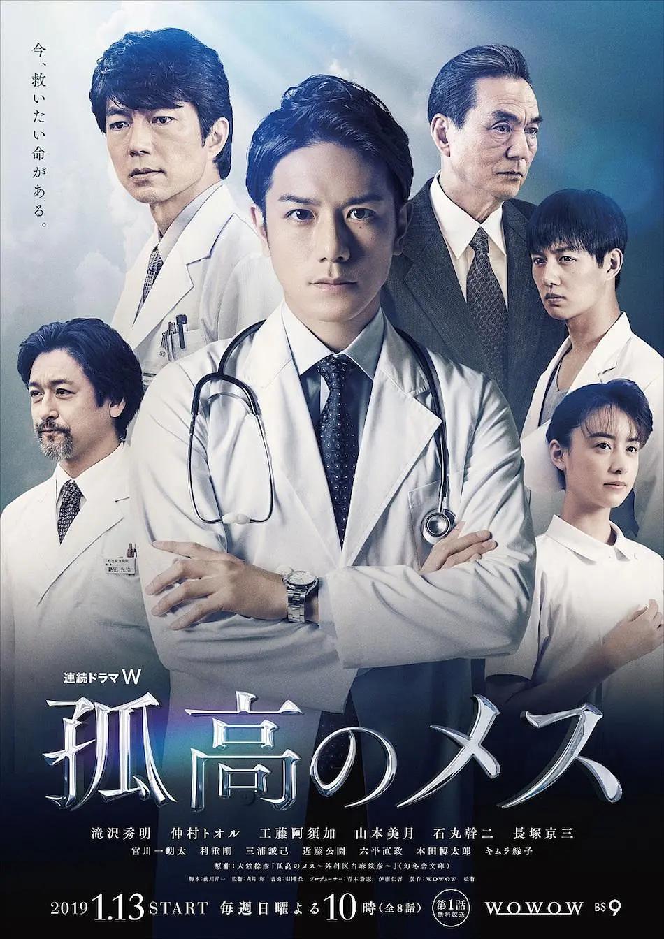 孤高的手术刀2019海报