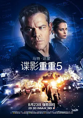 谍影重重5[电影解说]海报
