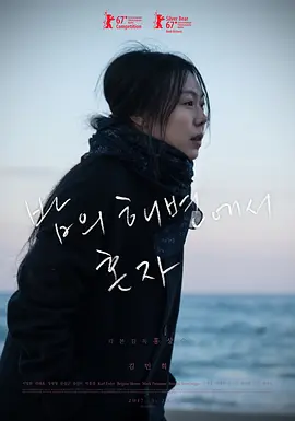 独自在夜晚的海边[电影解说]海报