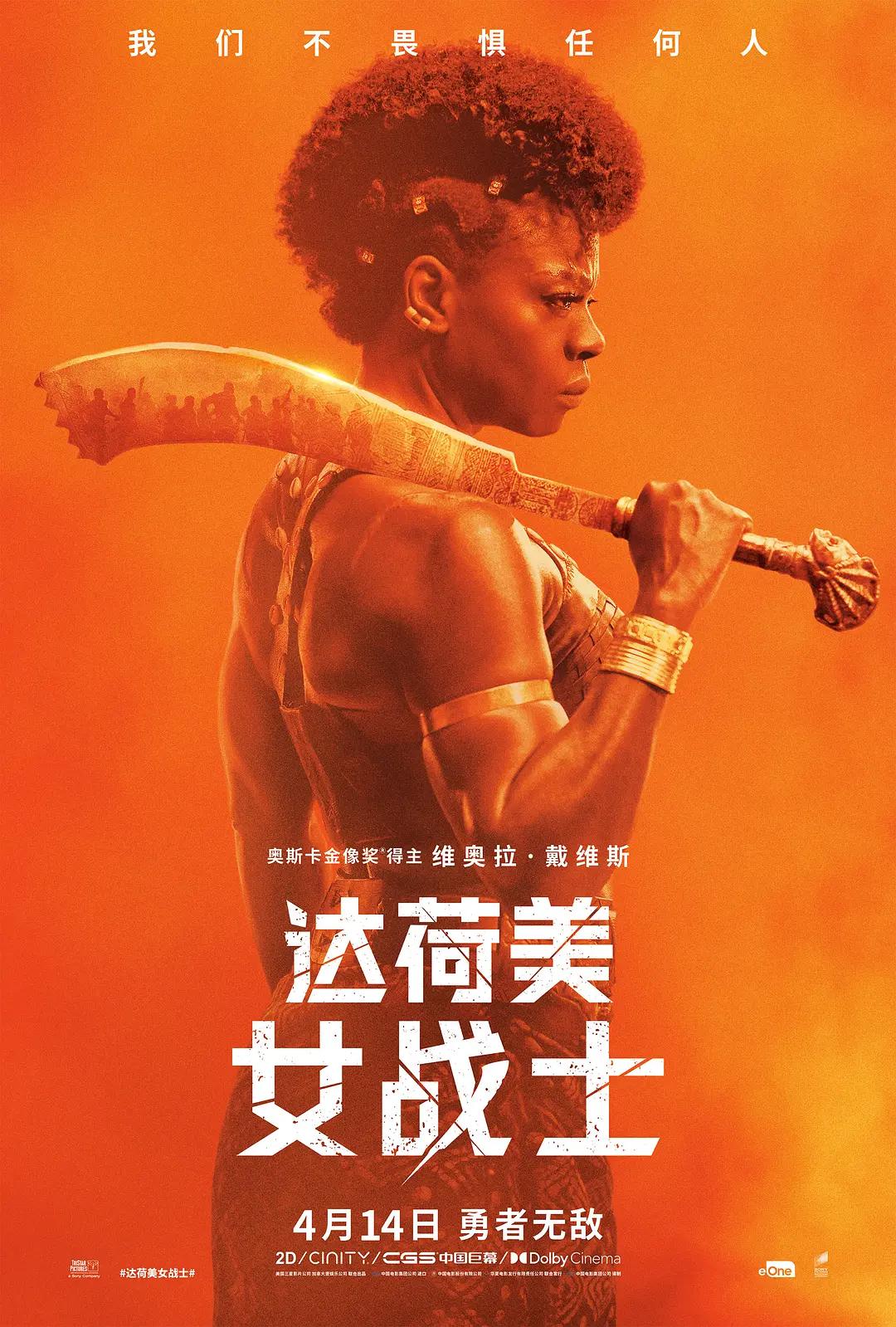 达荷美女战士海报