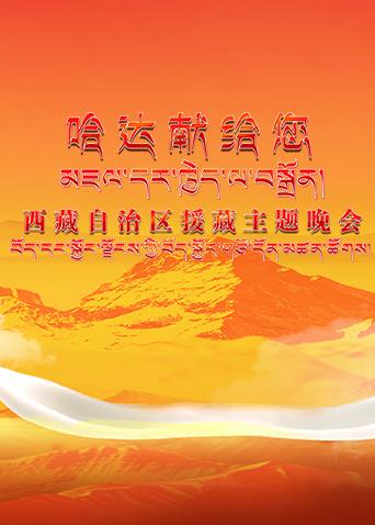 《哈达献给您》西藏自治区援藏主题晚会海报