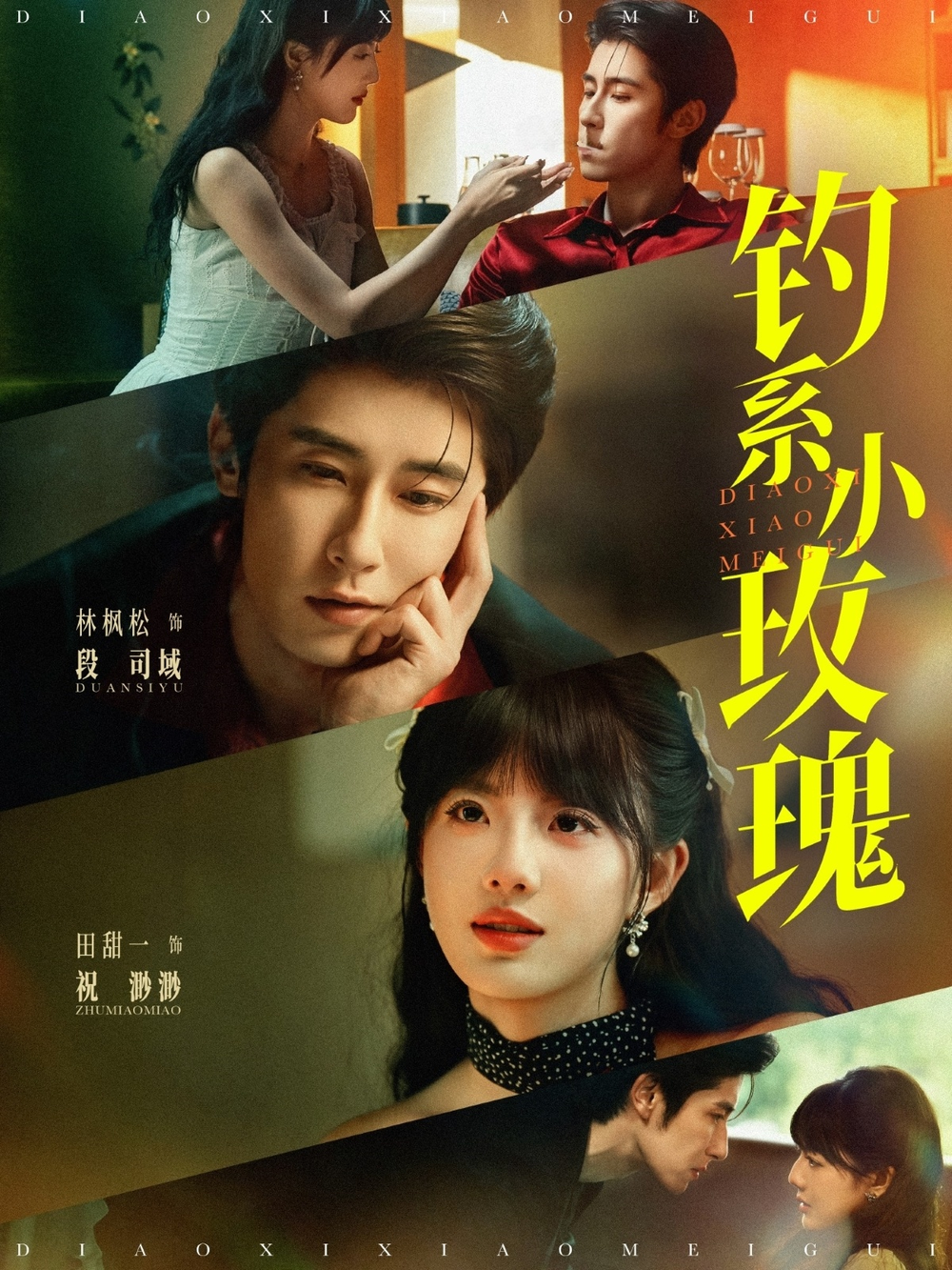 钓系小玫瑰海报