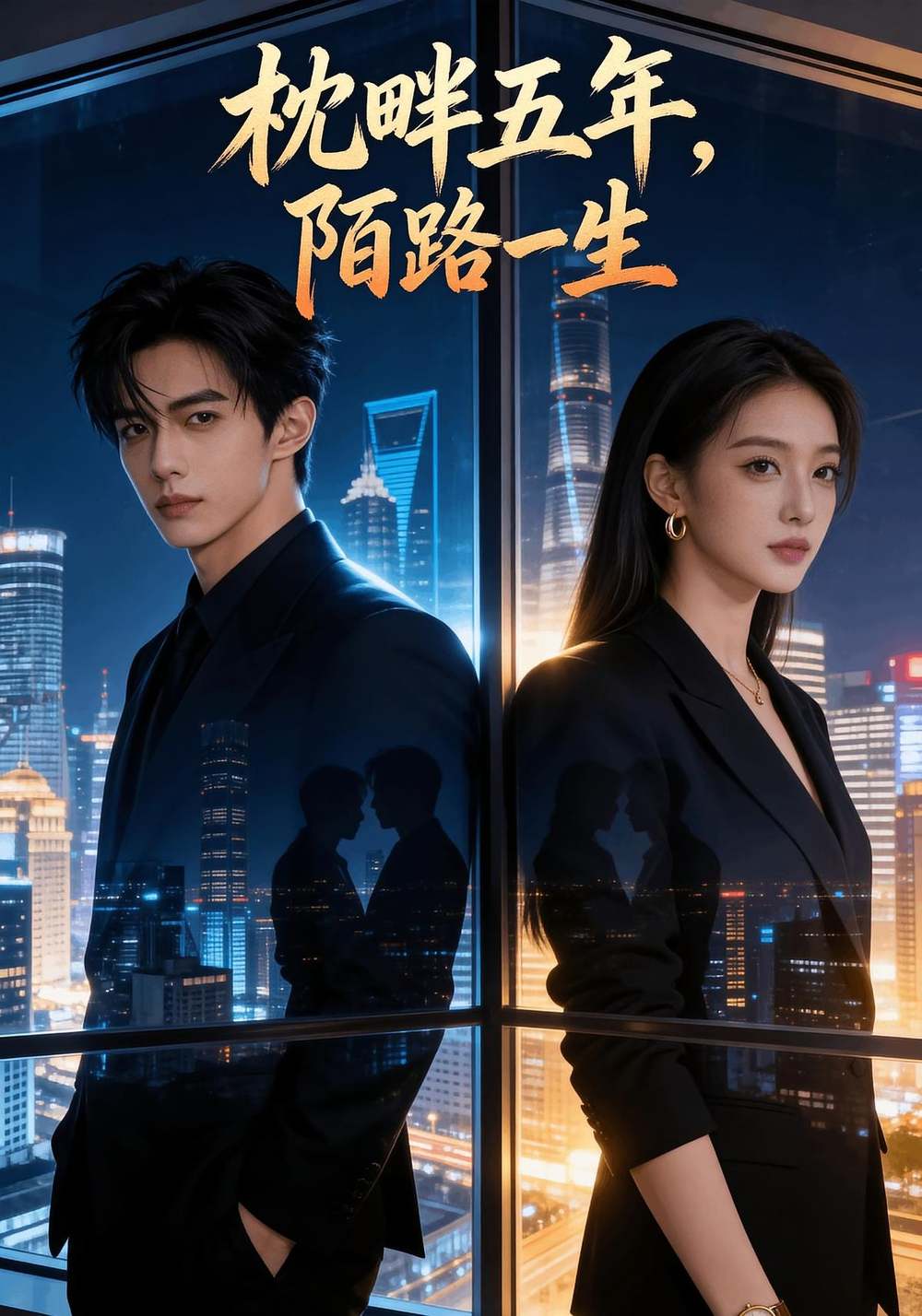 枕畔五年，陌路一生海报