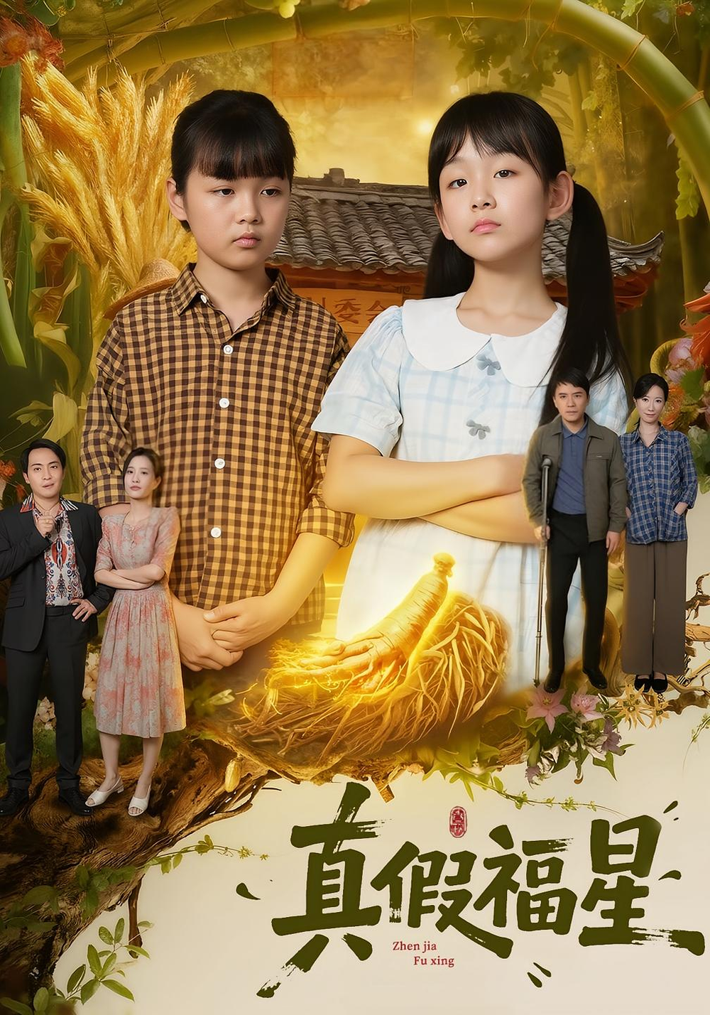 真假福星海报