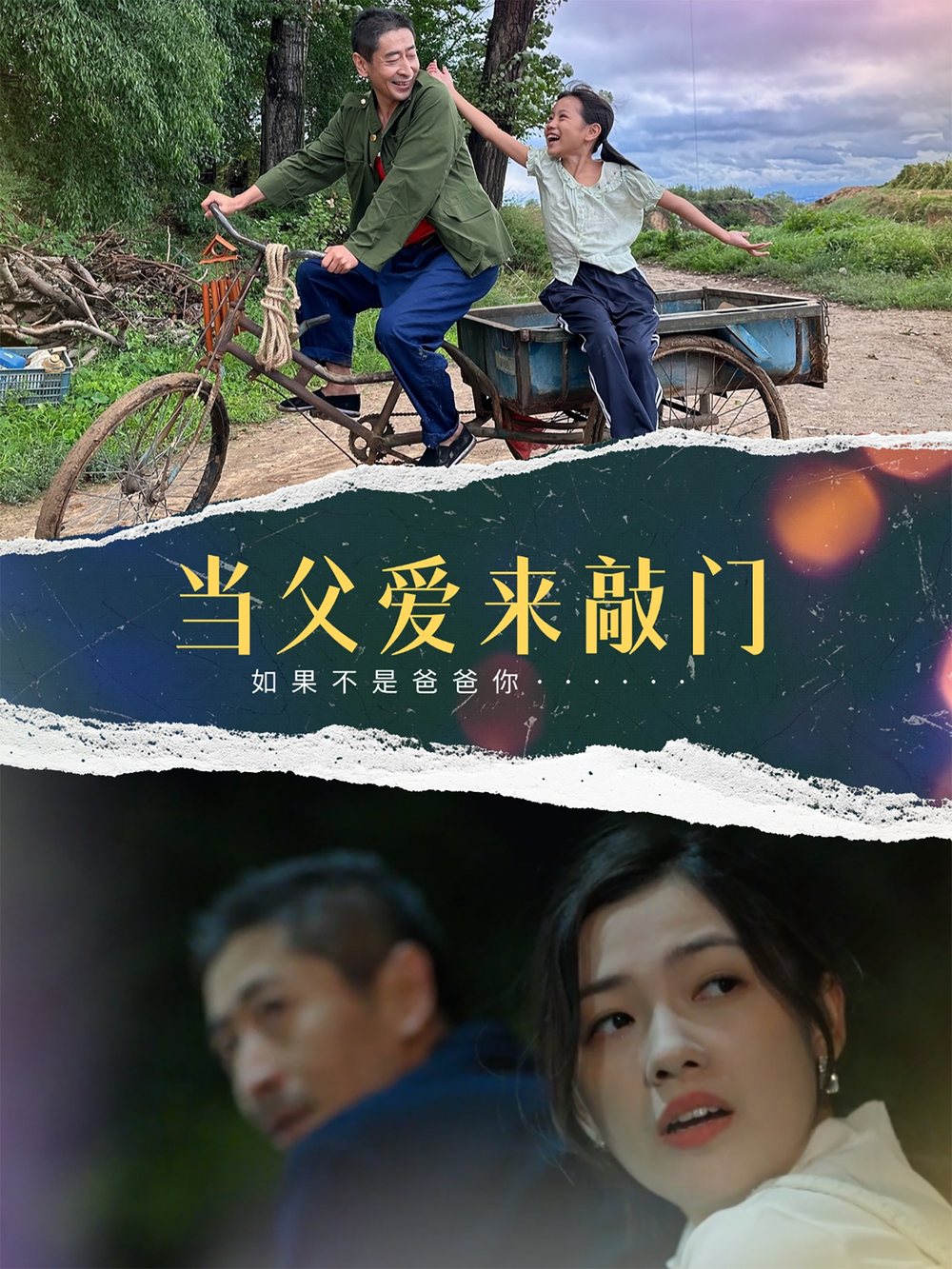 当父爱来敲门海报