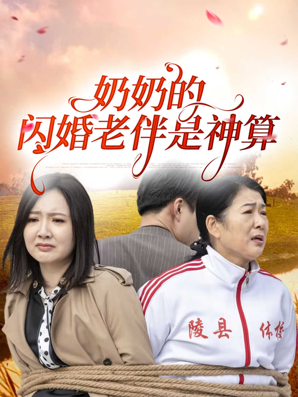奶奶的闪婚老伴是神算海报