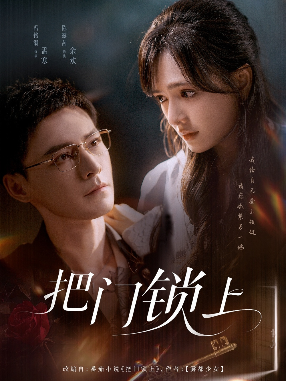 把门锁上海报