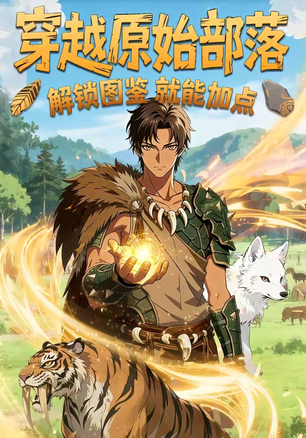 穿越原始部落，解锁图鉴就能加点海报