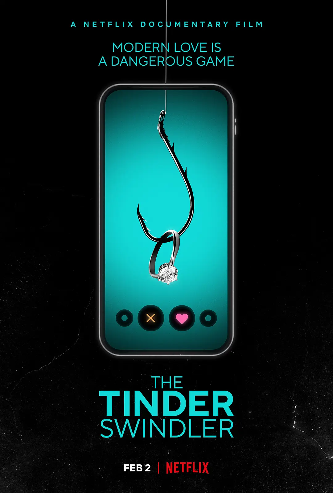 Tinder诈骗王[电影解说]海报