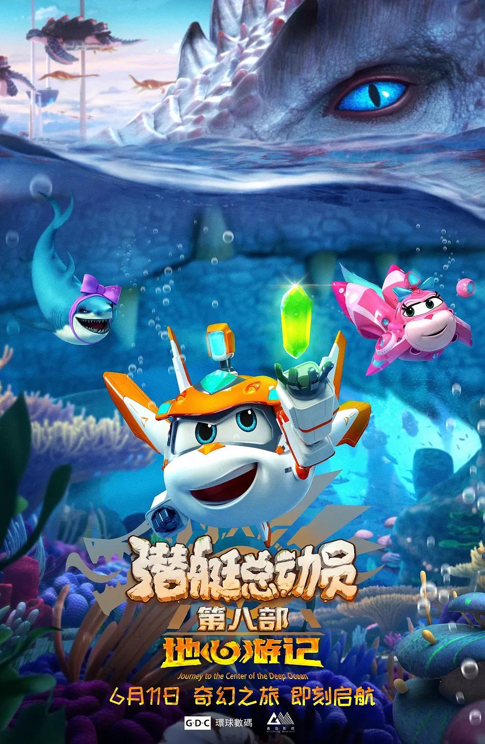 潜艇总动员8:地心游记海报