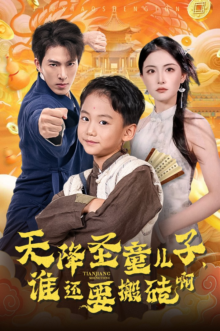 天降圣童儿子谁还耍搬砖啊海报