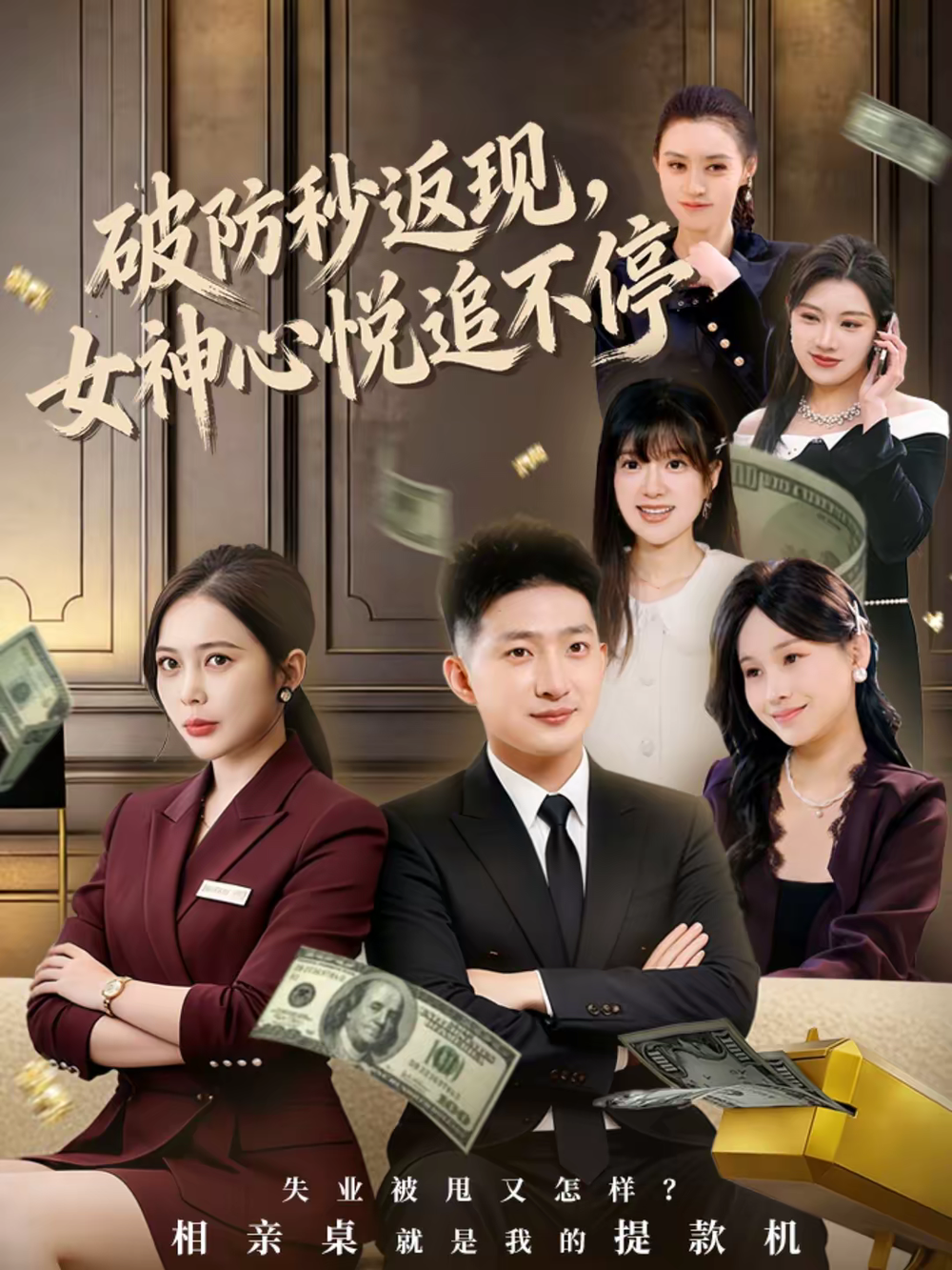 破防秒返现，女神心悦追不停海报