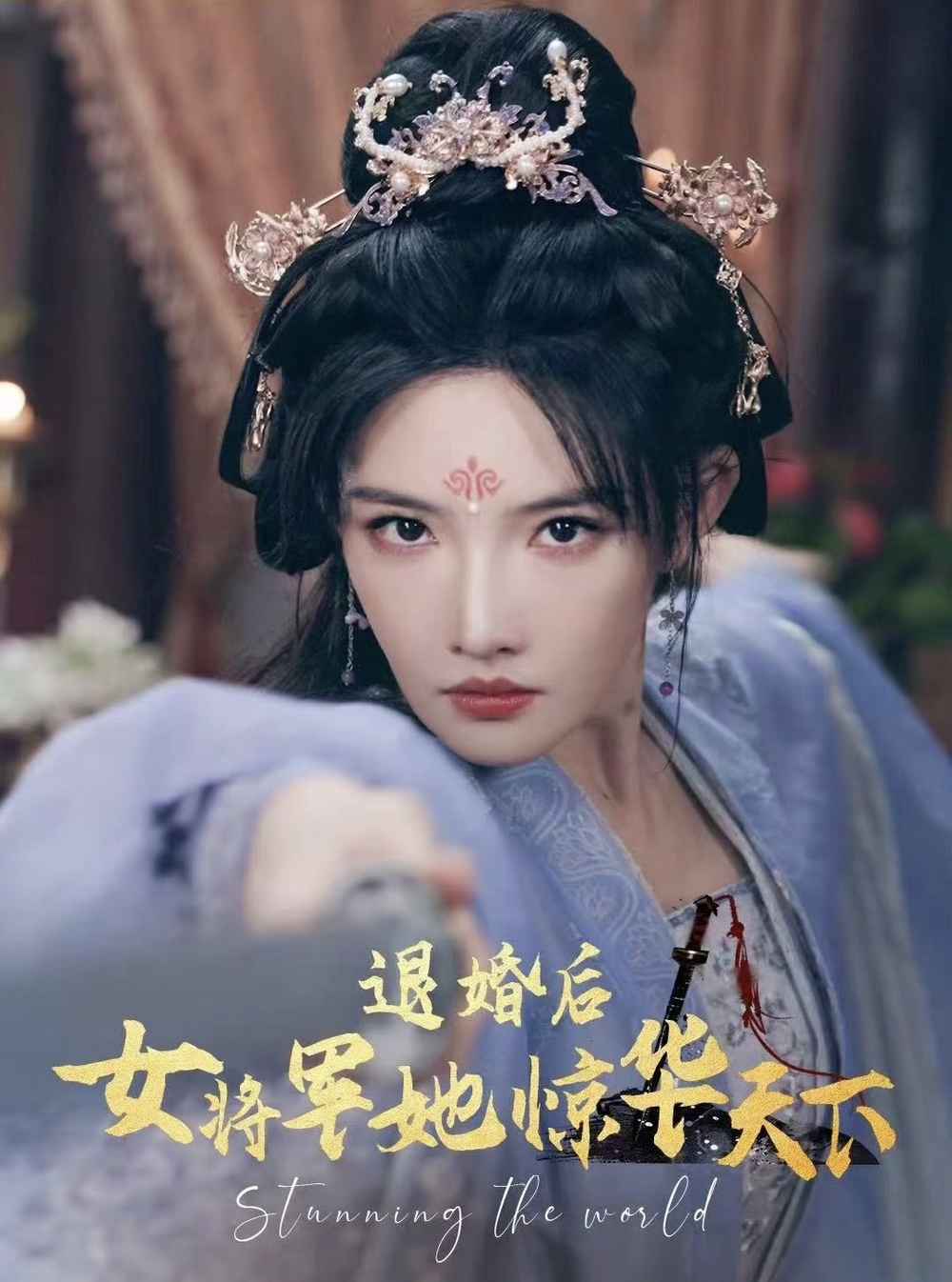 退婚后女将军她惊华天下海报