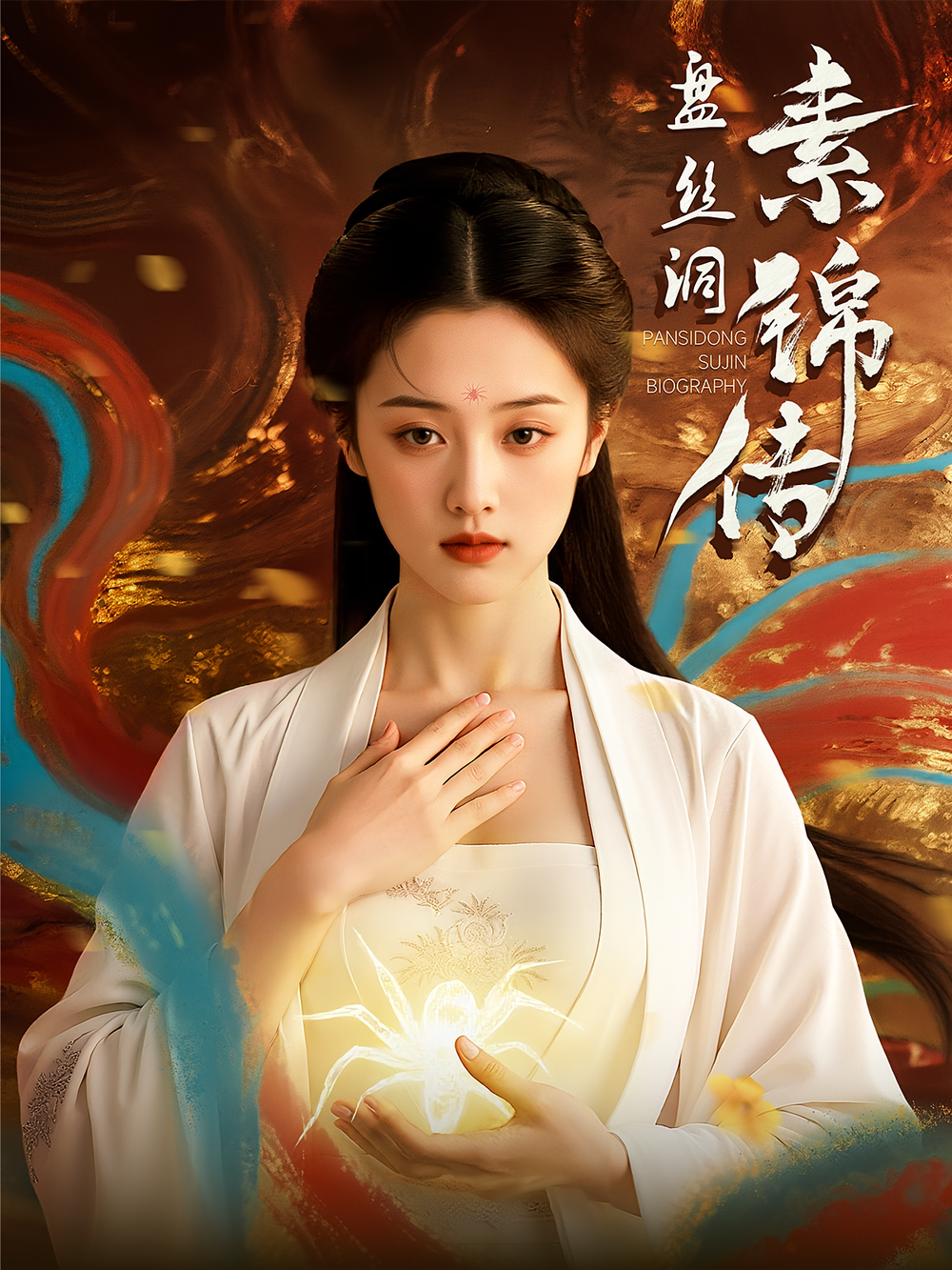 盘丝洞素锦传海报