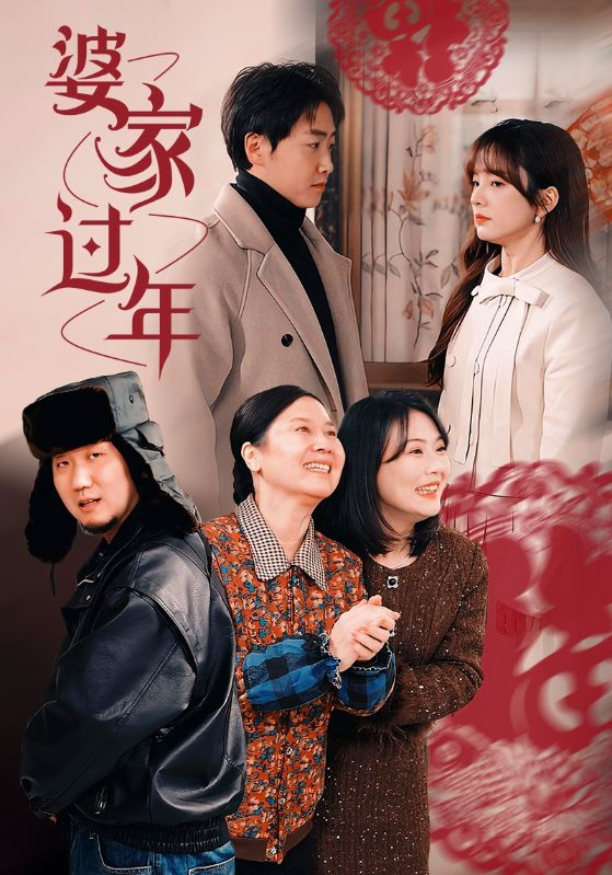 婆家过年海报