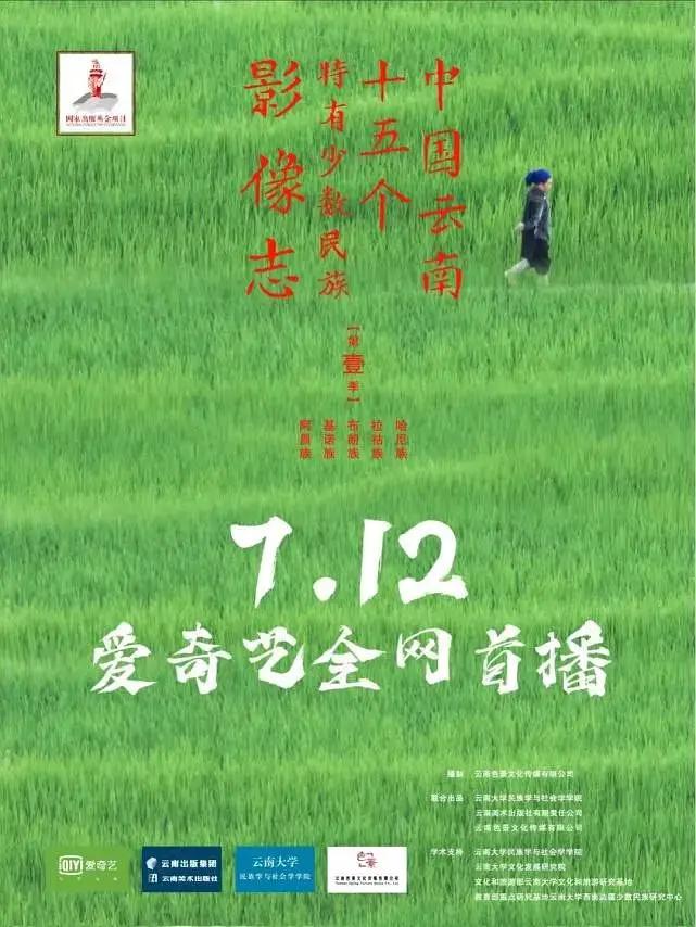 中国云南十五个特有少数民族影像志海报