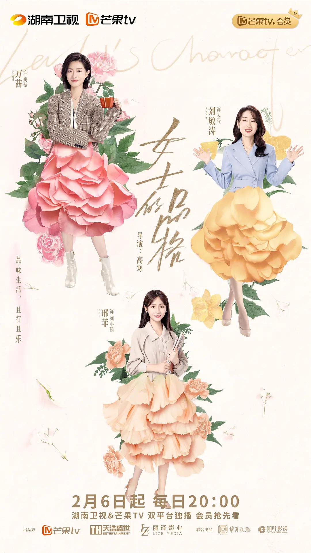 女士的品格海报