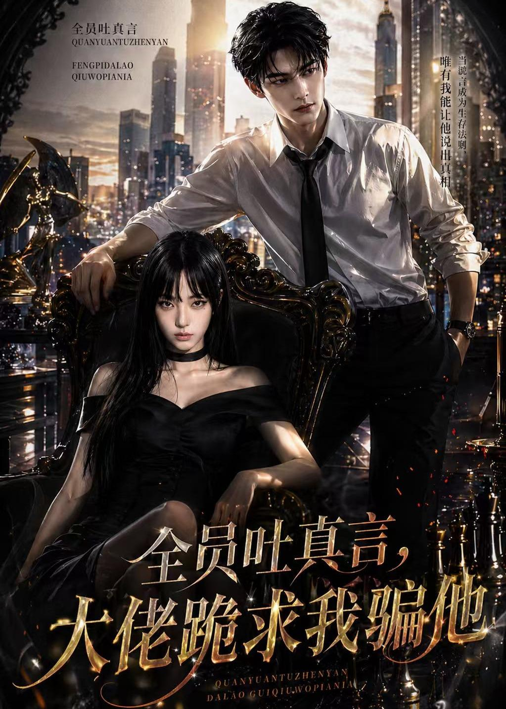 全员吐真言，大佬跪求我骗他海报